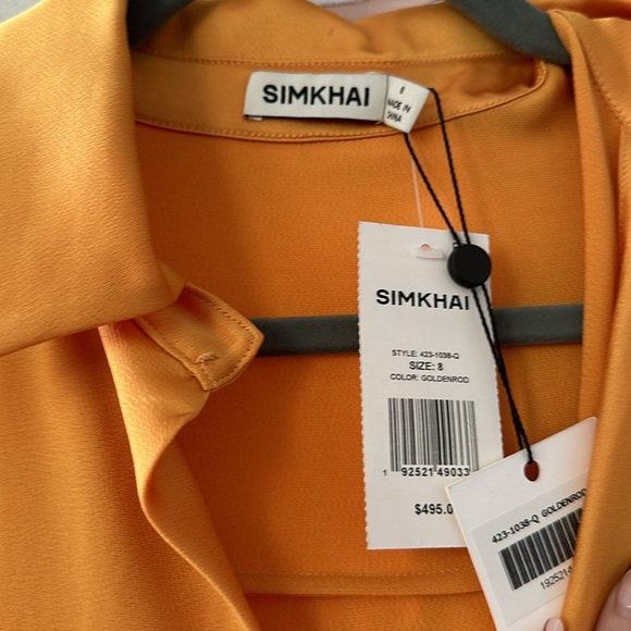 Simkhai Taliyah Draped Dress NWT - Picture 6 of 6